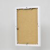 Эффектная алюминиевая фоторамка Quadro 25x35 см с белым антибликовым стеклом и задней панелью из МДФ