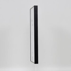 Эффектная алюминиевая фоторамка Quadro 25x35 см черное антибликовое стекло