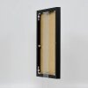 Эффектная алюминиевая фоторамка Quadro 25x35 см черное антибликовое стекло