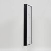 Эффектная алюминиевая фоторамка Quadro 25x35 см черное антибликовое стекло