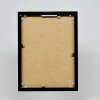 Эффектная алюминиевая фоторамка Quadro 25x35 см черное глянцевое антибликовое стекло
