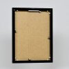 Эффектная алюминиевая фоторамка Quadro 25x35 см черное глянцевое антибликовое стекло