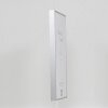 Эффектная алюминиевая фоторамка Quadro 25x80 см серебристое антибликовое стекло