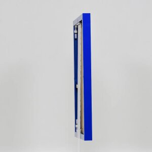 Эффектная алюминиевая фоторамка Quadro 42x59,4 см синее антибликовое стекло