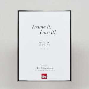 Эффектная алюминиевая фоторамка Quadro 42x59,4 см античное серебро с антибликовым стеклом