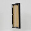Эффектная алюминиевая фоторамка Quadro 50x65 см черное глянцевое антибликовое стекло
