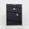 Эффектная рама из массива дерева профиль 25 орех коричневый 23x70 см антибликовое стекло
