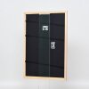 Эффектная деревянная рама профиль 32 светло-коричневый 50x65 см антибликовое стекло