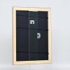 Эффектная деревянная рама в стиле барокко профиль 37 античное серебро 62x93 см антибликовое стекло