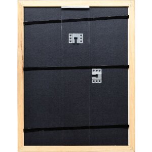 Ефектна дерев’яна фоторамка профіль 43, коричнева, 60x80 см