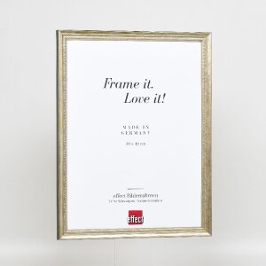 Рамка з дерева, профіль 48, золото, 25x80 см, антиблискове скло