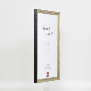 Рамка з дерева, профіль 48, золото, 25x80 см, антиблискове скло