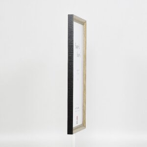 Рамка з дерева, профіль 48, золото, 25x80 см, антиблискове скло