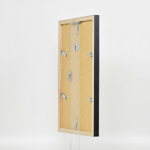 Фото рамка з дерева профіль 48 сріблястий 30x30 см з антибликовим склом