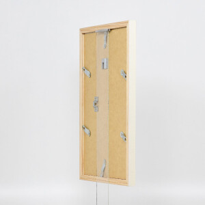 Дерев’яна рамка профіль 48 білий 30x45 см з антиблинним склом