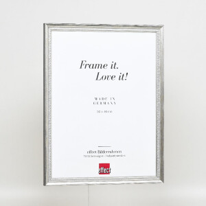 Рамка для фото Profil 48 срібляста 40x40 см з антибликовим склом