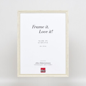 Лісовий дерев’яний рама Profil 48, білий, 50x65 см, з антибликовим склом