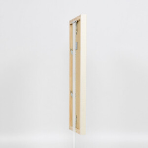 Лісовий дерев’яний рама Profil 48, білий, 50x65 см, з антибликовим склом