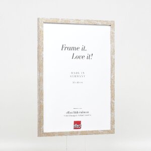 Рамка з дерева профіль 51 антик-срібло 13x13 см