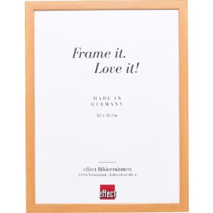 Effect Holzrahmen Profil 58 hellbraun 25x35 cm mit...