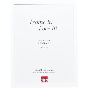 effect 0581-3040-05 Holzrahmen Profil 58 weiß 30x40...