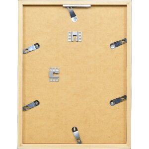 effect Holzrahmen Profil 58 schwarz 50x50 cm mit Antireflexglas