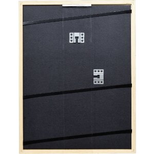 Фоторамка «Ефект» з дерева, профіль 66, чорна, 18x27 см, антиблискове скло