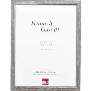 Effect Holzrahmen Profil 67 Schwarz 28x35 cm mit...