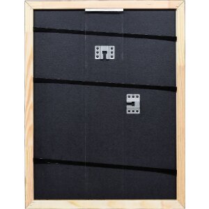 Effect Holzrahmen Profil 67 dunkelbraun 70x100 cm mit Antireflexglas