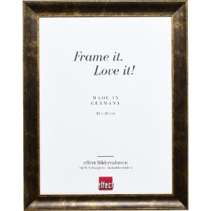 Effect Holzrahmen Profil 68 schwarz 18x32 cm mit...