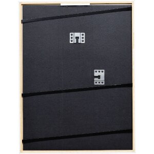 Ефектний деревяний фоторамка Profil 69, білий, 20x28 см, з антиблисковим склом