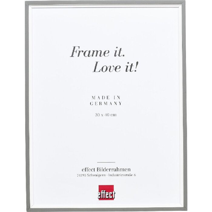 Лісовий фотофрейм Profil 69 сірий 40x50 см з антиблисковим склом