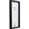 Effect Holzrahmen Profil 74 schwarz 7x10 cm mit Antireflexglas