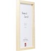 Effect Holzrahmen Profil 74 natur 18x27 cm mit Antireflexglas