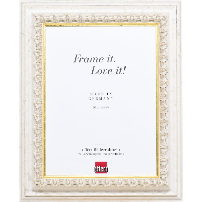 Лісовий рамка Profil 80 білий 24x30 см з антибликовим склом