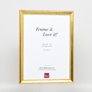 Ефектна деревяна рамка для картин Profile 85 Gold 61x91,5 см антиблікове скло