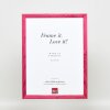 Эффектная деревянная рамка профиль 89 фиолетовый 18x24 см антибликовое стекло