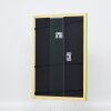 Эффектная деревянная рамка профиль 89 зеленый 21x28 см антибликовое стекло