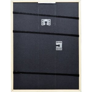 Ефектна деревяна рамка Profil Top S таннегрин 18x27 см з антибликовим склом