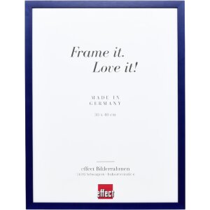 Effect Holzrahmen Profil Top S blau 40x50 cm mit...