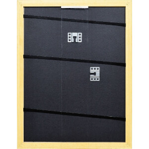 Рамка з дерева Top Pro світло-коричневого кольору 13x13 см з антибликовим склом