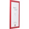 Деревяна рамка Effect Profil Top Pro, червоного кольору, 29,7x42 см, з антиблисковим склом