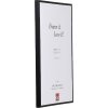 Рамка з пожежним захистом Alu S1 42x59,4 см, чорна, з антиблисковим склом