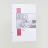 Эффектная клип-рамка 21x29,7 см из акрилового стекла Безрамный держатель для фотографий для настенного монтажа