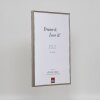 Эффектная пластиковая рама Art platinum 28x35 см акриловое стекло