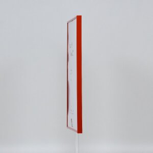 Эффектная пластиковая рама Art red 60x80 см акриловое стекло