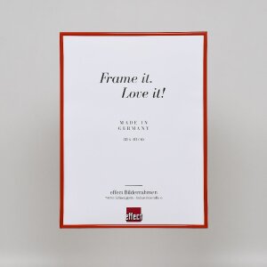Эффектная пластиковая рама Art red 60x80 см акриловое стекло
