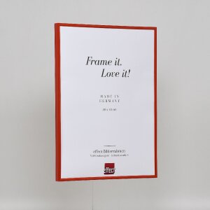 Эффектная пластиковая рама Арт красный 30,5x91,5 см акриловое стекло