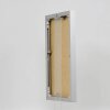 Эффектная алюминиевая фоторамка Quadro 25x35 см серебристое акриловое стекло