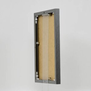 Эффектная алюминиевая фоторамка Quadro 25x35 см античное серебро акриловое стекло